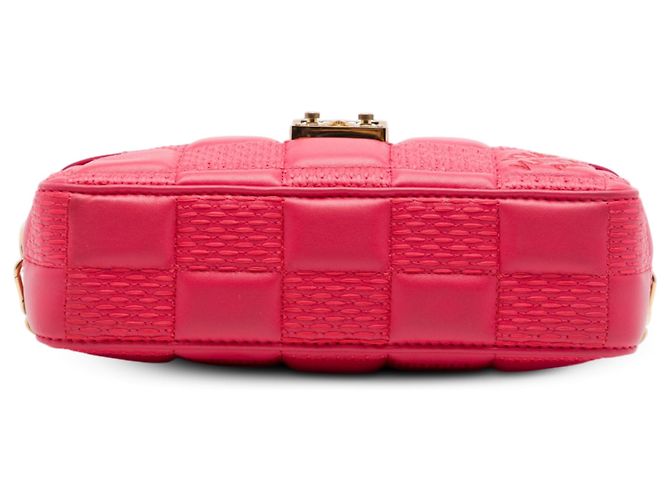 Louis Vuitton Pink Damier Quilt Lambskin Troca PM Rosa - vista 3