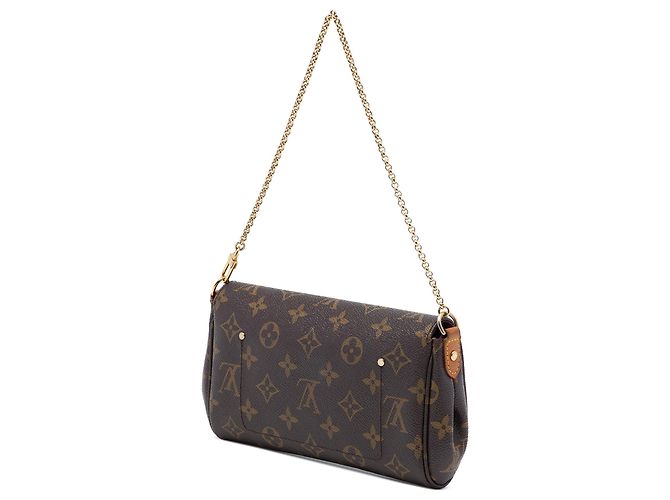 Louis Vuitton Brown Monogram Favorite PM Marrone - vista 2