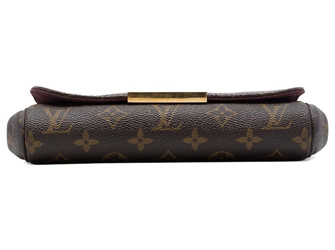 Louis Vuitton Brown Monogram Favorite PM Marrone - vista 3