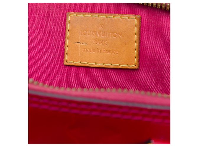 Louis Vuitton Pink Monogram Vernis Alma BB Rosa - vista 5