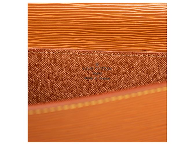 Louis Vuitton Brown Epi Porte Documents Bandouliere Braun - Ansicht 5