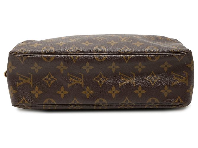 Louis Vuitton Brown Monogram Trousse Toilette 28 Marrone - vista 3