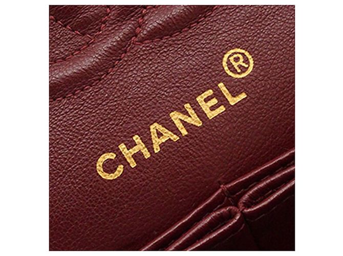Chanel Black Small Classic Lambskin Double Flap Nero - vista 6
