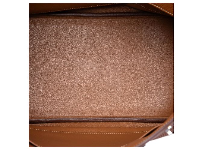 Hermès Brown Togo Birkin Retourne 35 Marrone - vista 4