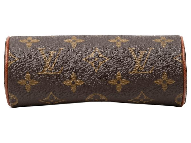 Louis Vuitton Brown Monogram Papillon Pochette Braun - Ansicht 3