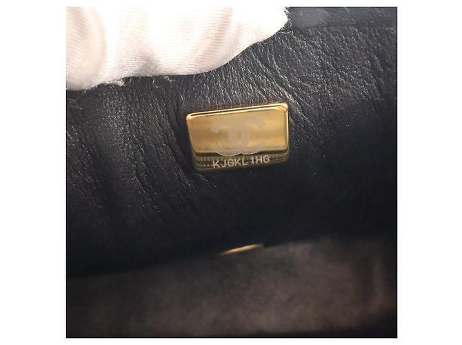Chanel Beige CC Woven Lambskin and Viscose Houndstooth Single Flap - vista 9