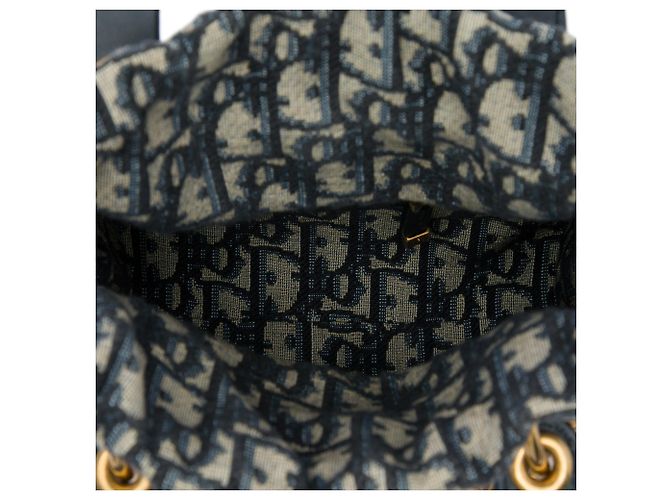 Dior Beige Mini Wicker Oblique Lady Dior - vista 4