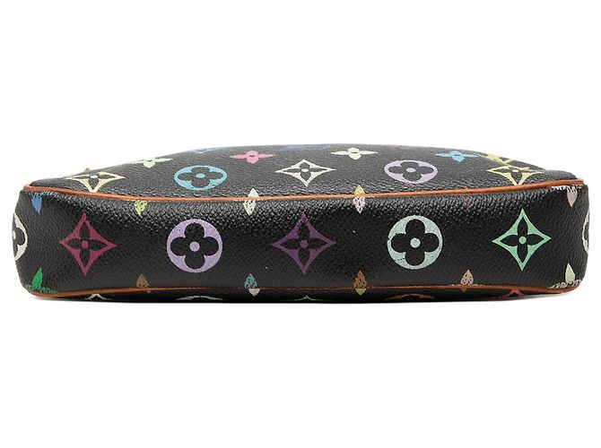 Louis Vuitton Black Monogram Multicolore Pochette Accessoires - view 3