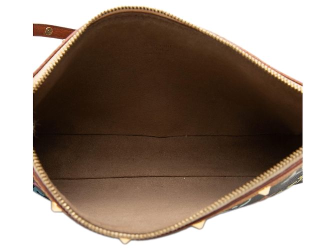Louis Vuitton Black Monogram Multicolore Pochette Accessoires - view 4