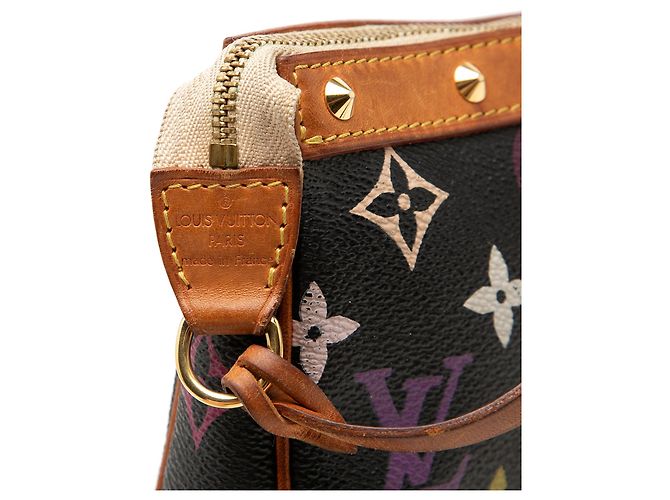 Louis Vuitton Black Monogram Multicolore Pochette Accessoires - view 6