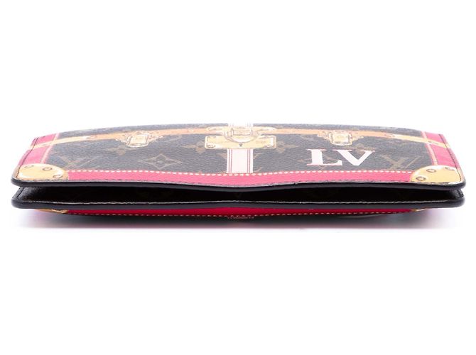 Louis Vuitton Brown Monogram Summer Trunks Pochette Weekend Marrone - vista 3