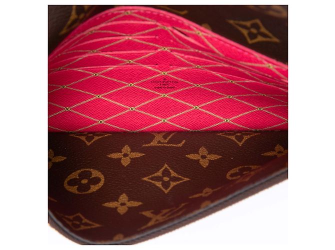 Louis Vuitton Brown Monogram Summer Trunks Pochette Weekend Marrone - vista 4