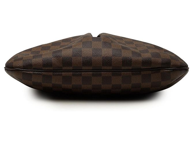 Louis Vuitton Brown Damier Ebene Bloomsbury PM Marrone - vista 3