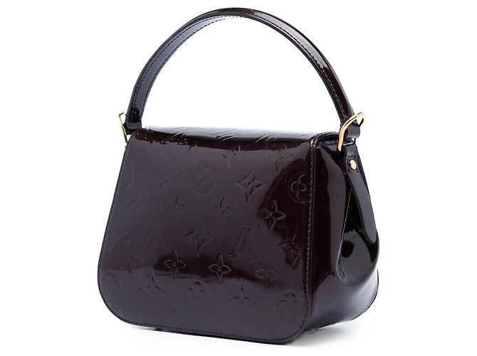 Louis Vuitton Purple Monogram Vernis Pasadena Porpora - vista 2