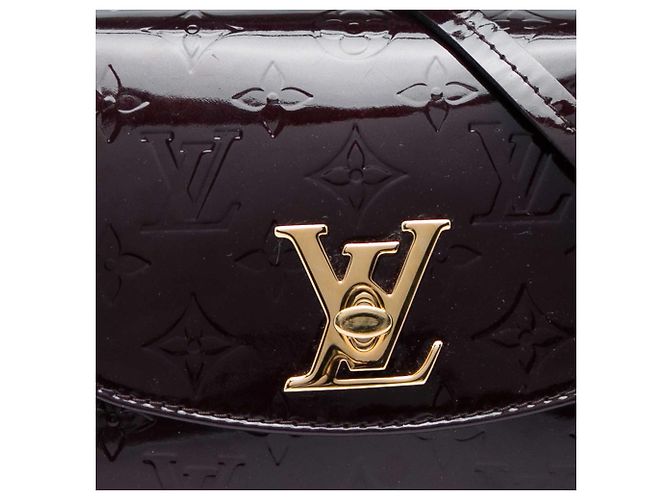 Louis Vuitton Purple Monogram Vernis Pasadena Porpora - vista 5