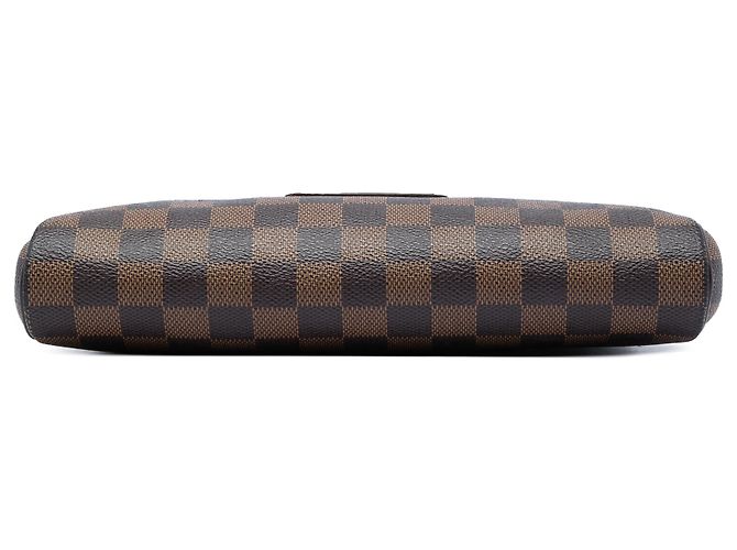 Louis Vuitton Brown Damier Ebene Eva Marrone - vista 3
