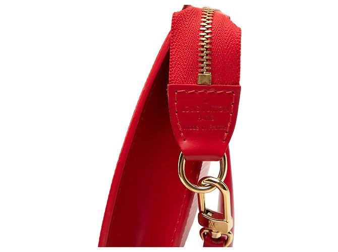 Louis Vuitton Red Epi Pochette Accessoires Rosso - vista 4