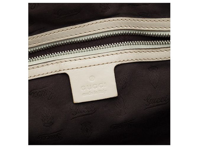 Gucci Beige Large GG Canvas Twins Tote - Ansicht 5