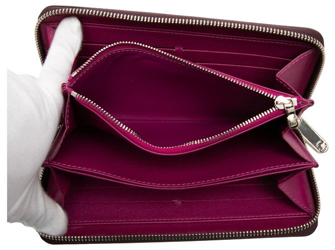 Portafoglio Lungo Zippy Louis Vuitton in Epi Viola Porpora - vista 4