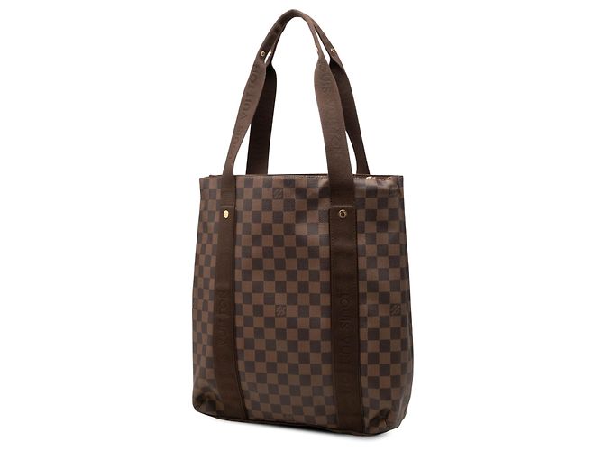 Louis Vuitton Brown Damier Ebene Cabas Beaubourg Marrone - vista 2
