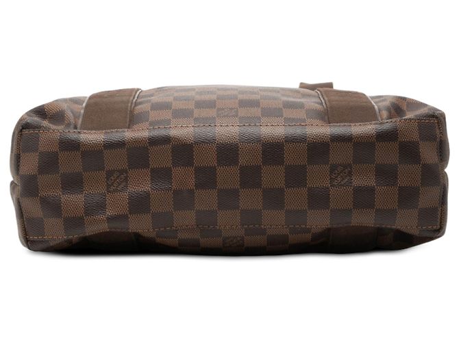 Louis Vuitton Brown Damier Ebene Cabas Beaubourg Marrone - vista 3