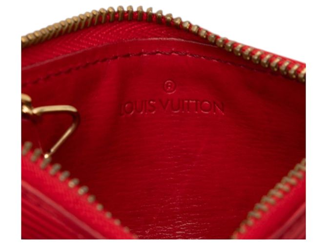 Louis Vuitton Red Epi Pochette Cles Roja - vista 5