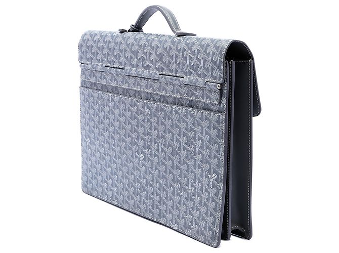 Goyard Gray Goyardine Serviette Chypre Marrone - vista 2