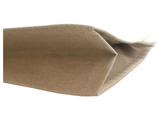 Tote North South Rive Gauche Saint Laurent in fibre miste marrone - vista 10