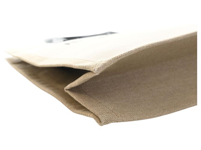 Tote North South Rive Gauche Saint Laurent in fibre miste marrone - vista 9