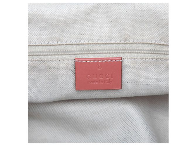 Borsa Tote Gucci Sukey Medium in tela Diamante beige - vista 5