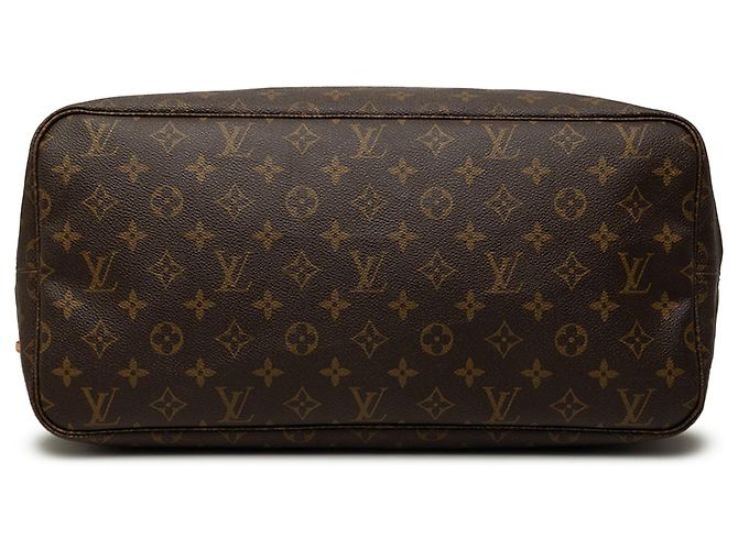 Louis Vuitton Brown Monogram Neverfull GM Marrone - vista 3