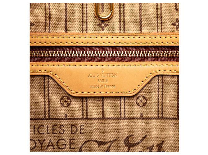 Louis Vuitton Brown Monogram Neverfull GM Marrone - vista 5