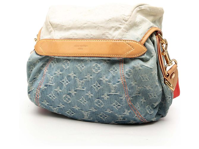 Louis Vuitton Blue Monogram Denim Sunshine - vista 2