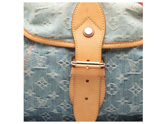 Louis Vuitton Blue Monogram Denim Sunshine - vista 6