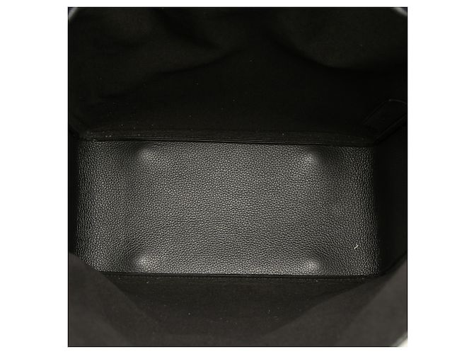 Balenciaga Tote Tool 2.0 North South in pelle di vitello grana grossa nera Medium Nero - vista 4