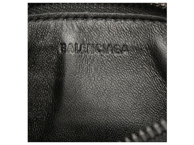 Balenciaga Tote Tool 2.0 North South in pelle di vitello grana grossa nera Medium Nero - vista 5