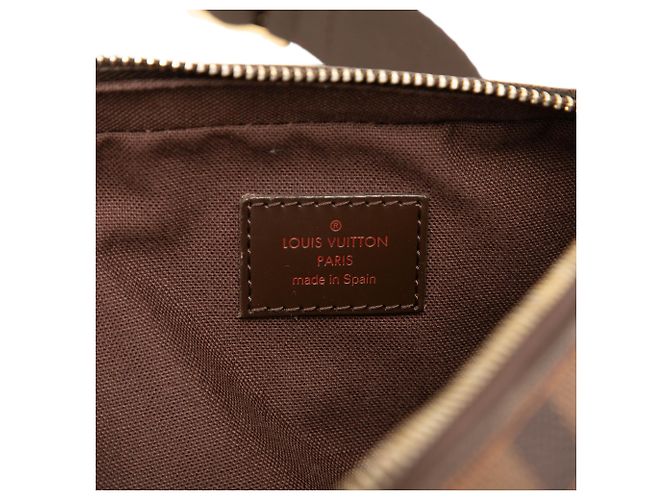 Louis Vuitton Brown Damier Ebene Geronimos Marrone - vista 5