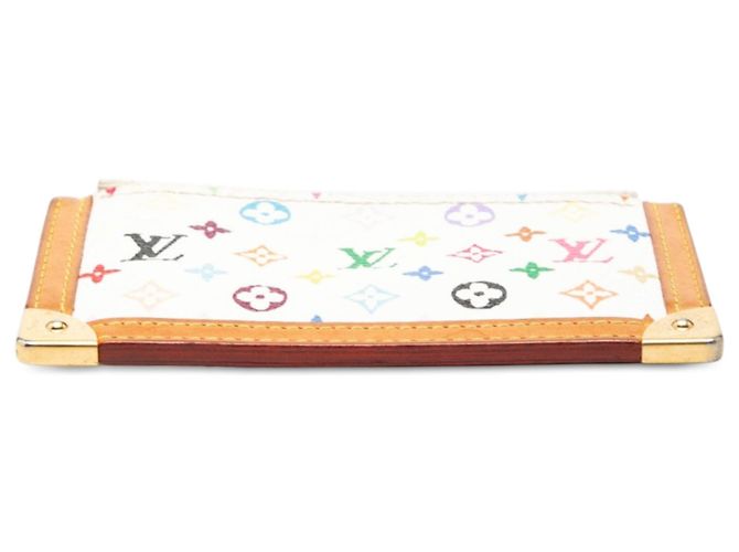 Louis Vuitton White Monogram Multicolore Pochette Cles - view 3