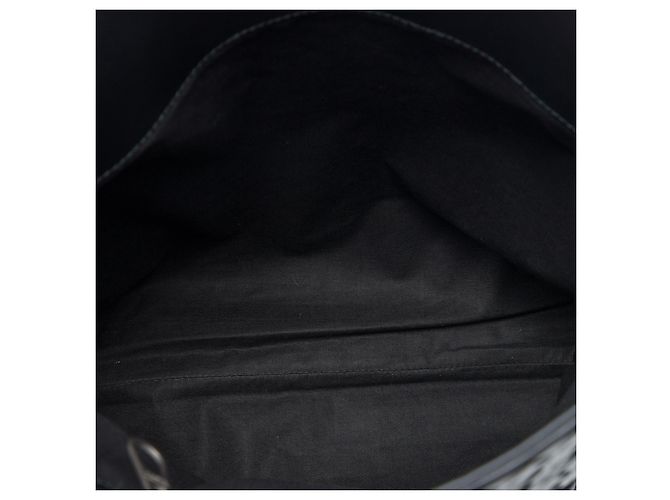 Bottega Veneta Borsa a tracolla Intrecciato in nappa nera Nero - vista 4