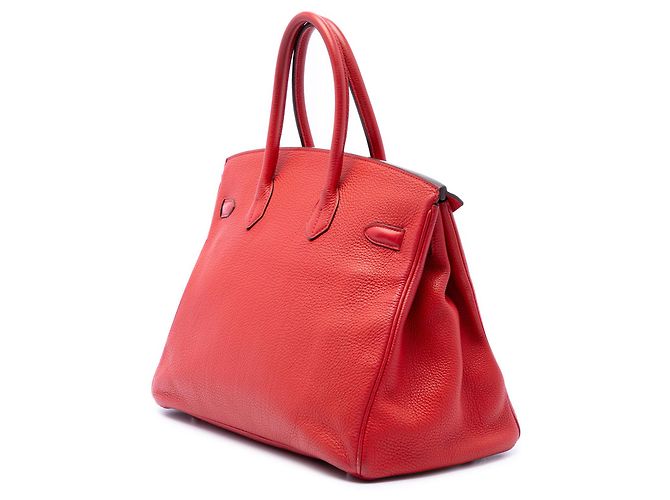 Hermès Red Togo Birkin Retourne 35 Rosso - vista 2