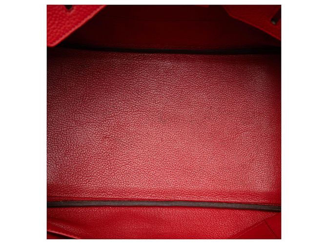 Hermès Red Togo Birkin Retourne 35 Rosso - vista 4