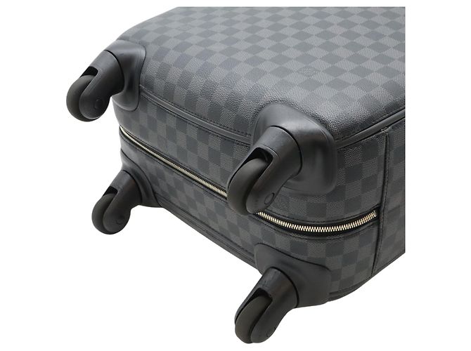 Louis Vuitton Black Damier Graphite Zephyr 55 Nero - vista 3