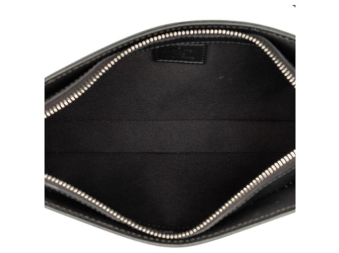 Louis Vuitton Gray Monogram Mat Fowler Marrone Grigio antracite - vista 4
