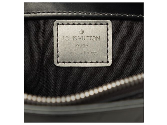 Louis Vuitton Gray Monogram Mat Fowler Marrone Grigio antracite - vista 5