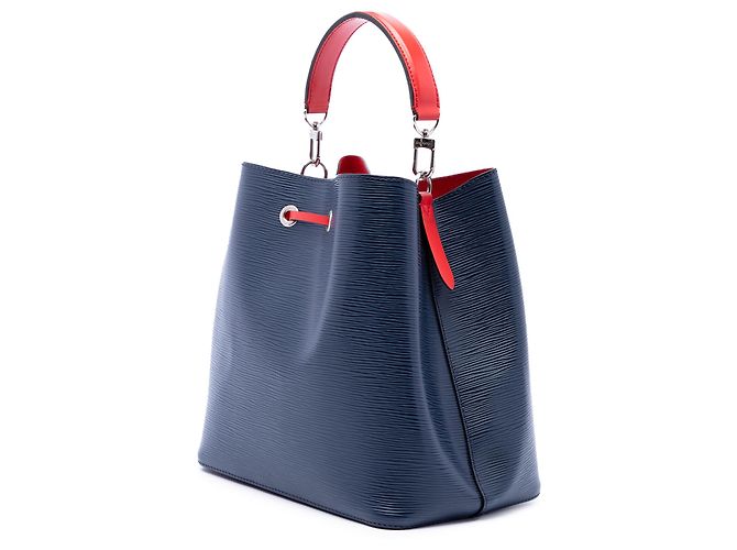 Néonoé Louis Vuitton Blue Epi NeoNoe MM Blu navy - vista 2
