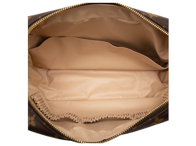 Louis Vuitton Brown Monogram Trousse Toilette 28 Marrone - vista 4