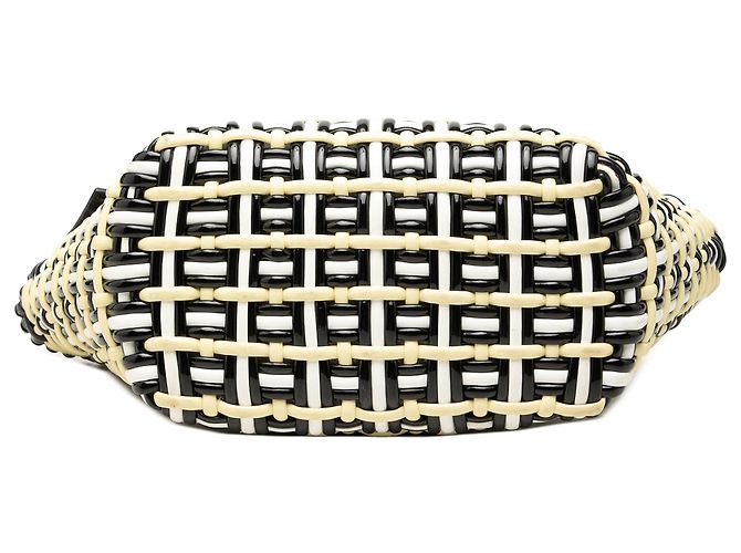 Bolsa Cesto Bistro Balenciaga em couro sintético amarelo XS - vista 3