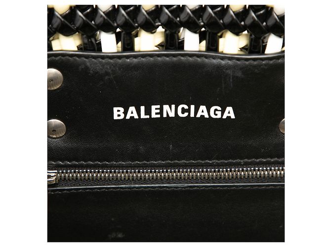 Bolsa Cesto Bistro Balenciaga em couro sintético amarelo XS - vista 5