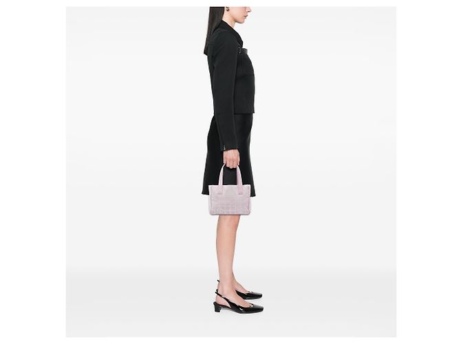 Chanel Pink New Travel Line Nylon Tote - Ansicht 5