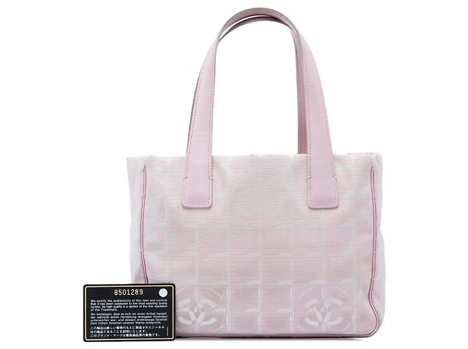 Chanel Pink New Travel Line Nylon Tote - Ansicht 6